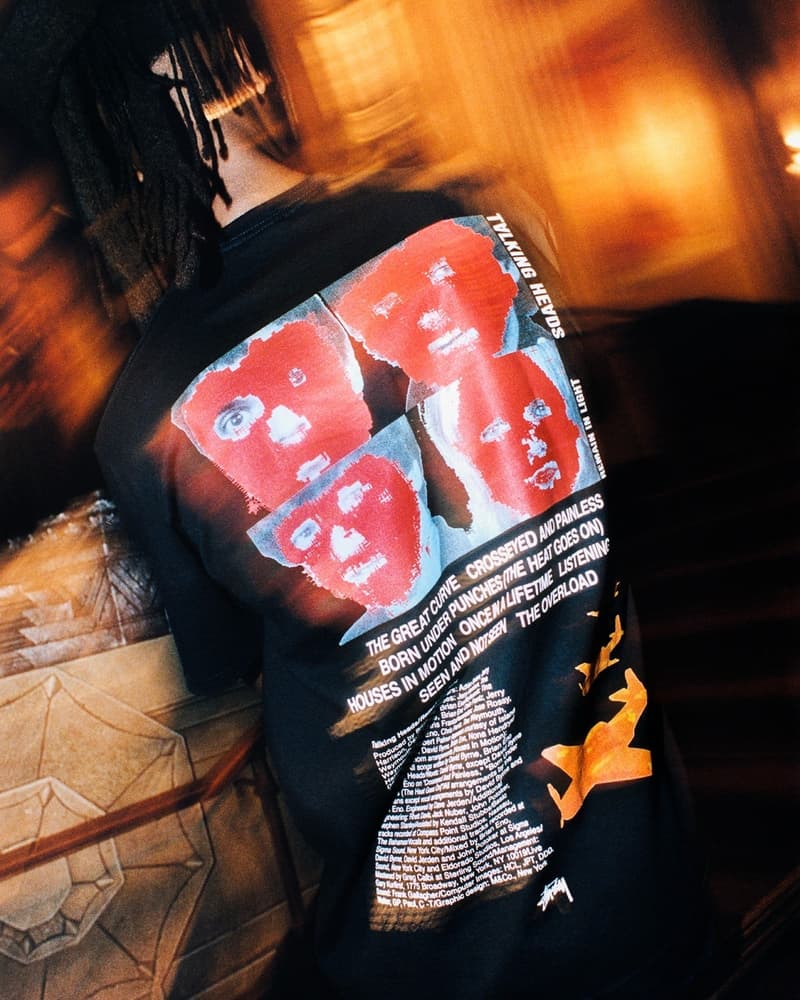 Stüssy 攜手搖滾樂隊 Talking Heads 推出全新聯名系列