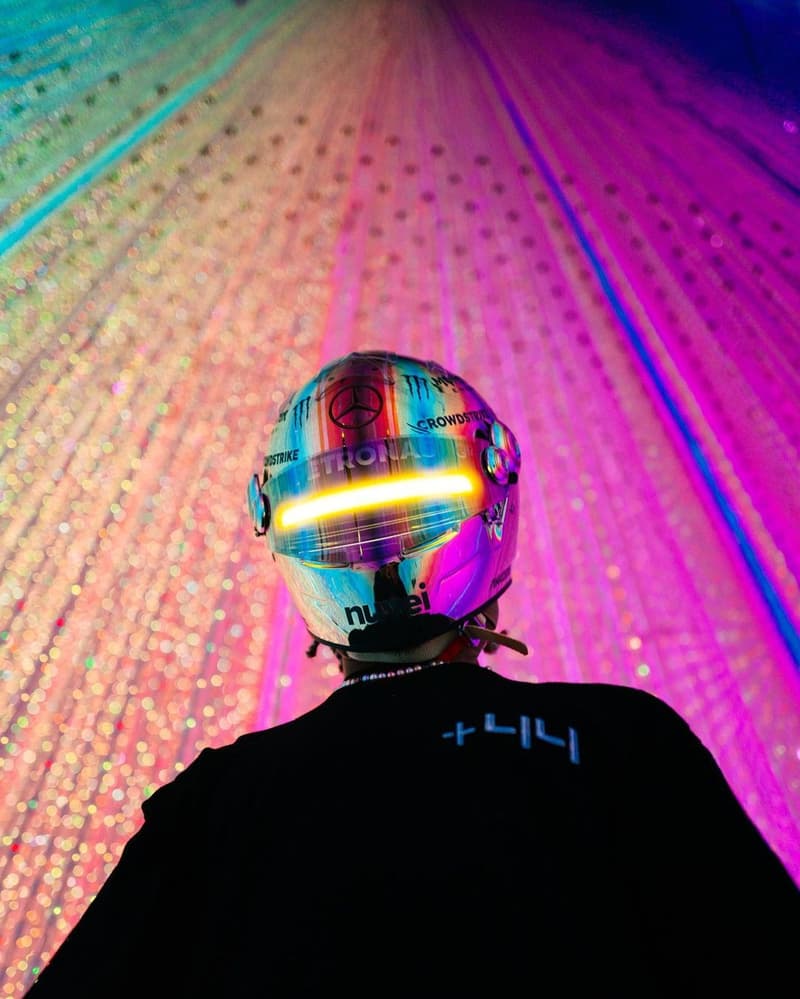 空山基 x Lewis Hamilton 全新賽車頭盔與服飾系列正式發佈