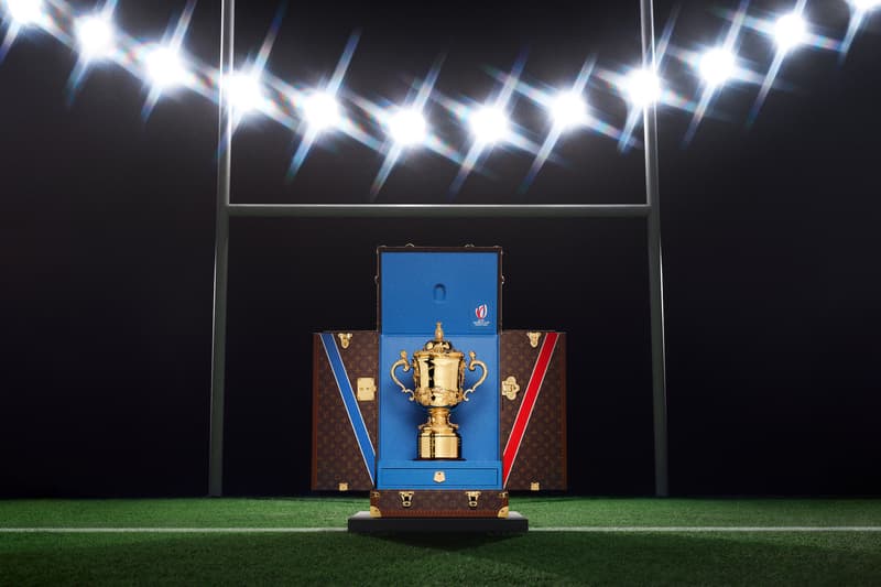 Louis Vuitton 为 2023 年法国橄榄球世界杯定制奖杯箱