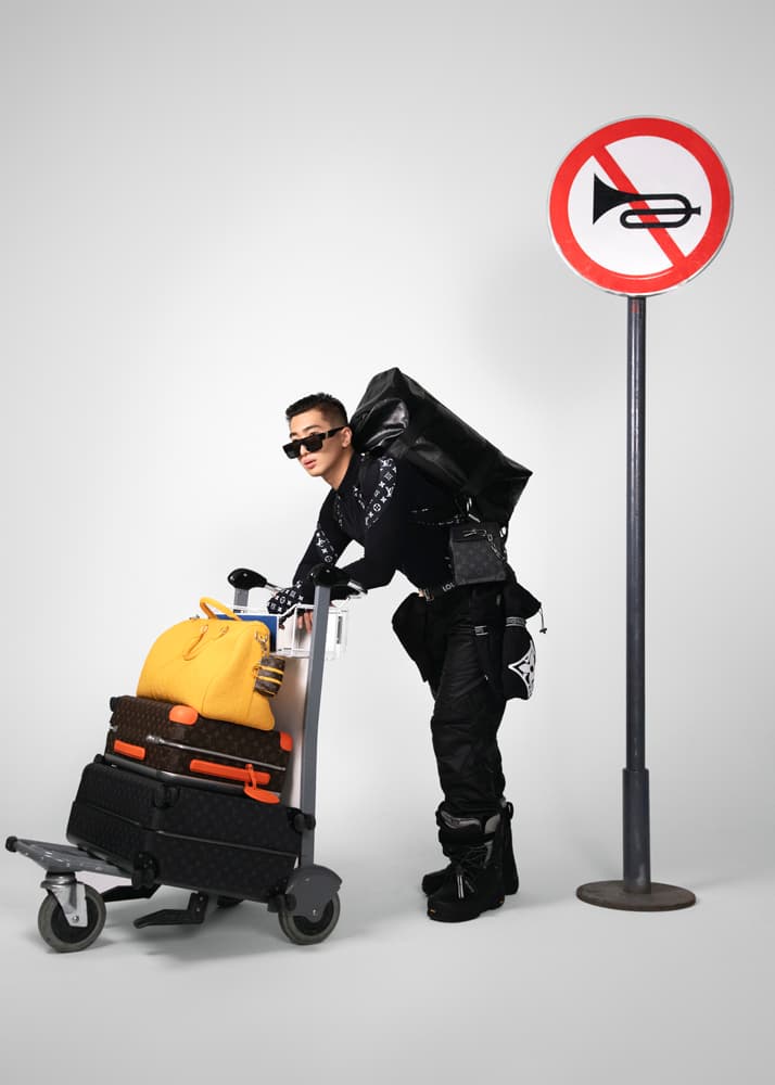 跟随路易威登，纪录沉浸于滑雪场景中的一天