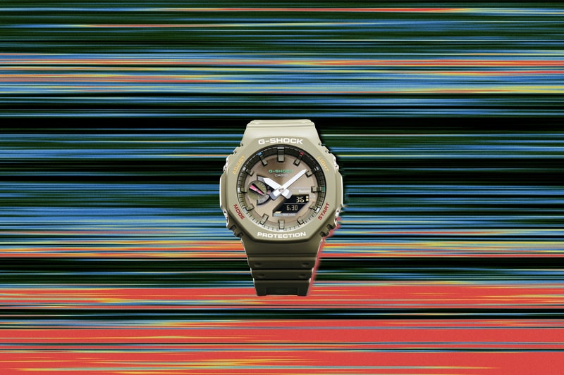 G-SHOCK 推出全新「Multicolor Accents」系列 GA-B2100FC 腕表