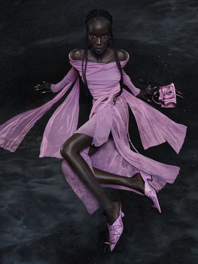 超模 Anok Yai 演绎 Acne Studios 2023秋冬系列广告大片