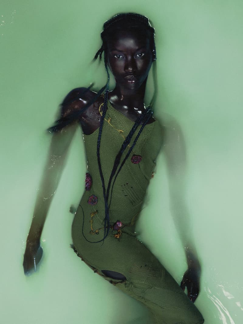 超模 Anok Yai 演绎 Acne Studios 2023秋冬系列广告大片