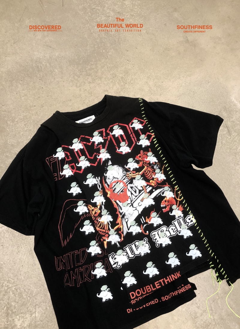 DISCOVERED x SOUTHFINESS 发布古着再造联名系列「美丽世界」