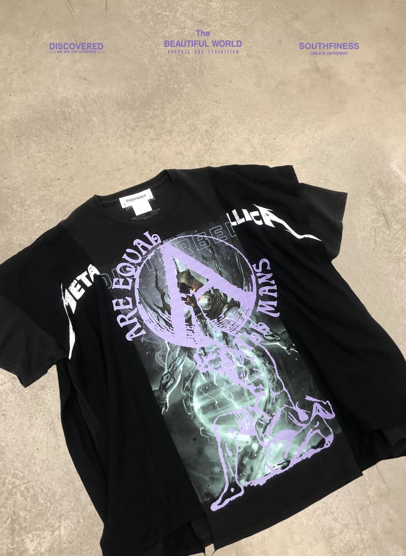 DISCOVERED x SOUTHFINESS 发布古着再造联名系列「美丽世界」