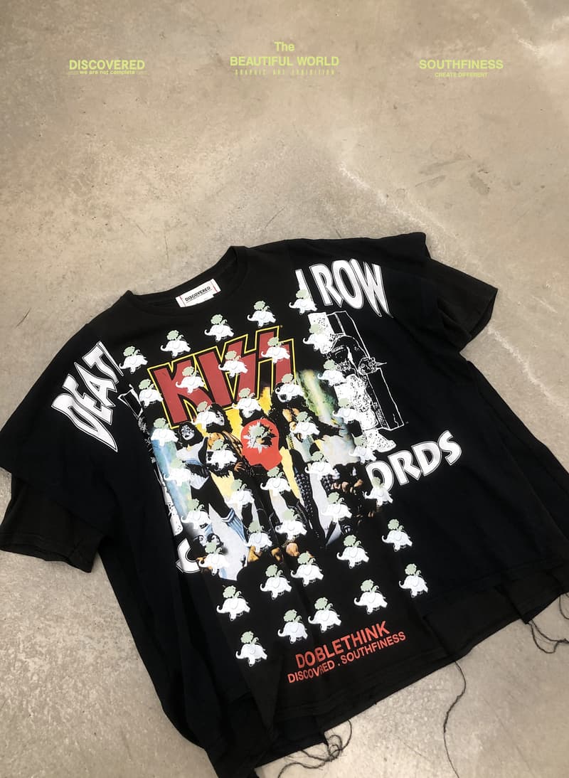 DISCOVERED x SOUTHFINESS 发布古着再造联名系列「美丽世界」