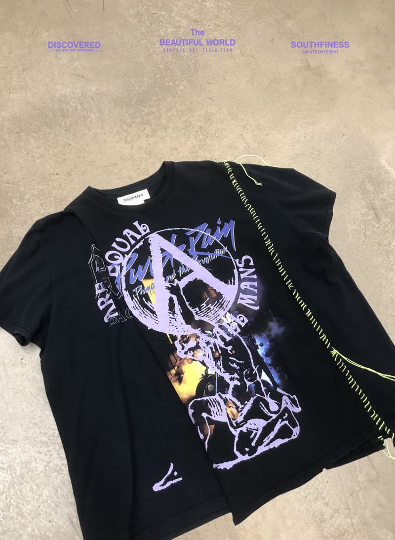DISCOVERED x SOUTHFINESS 发布古着再造联名系列「美丽世界」