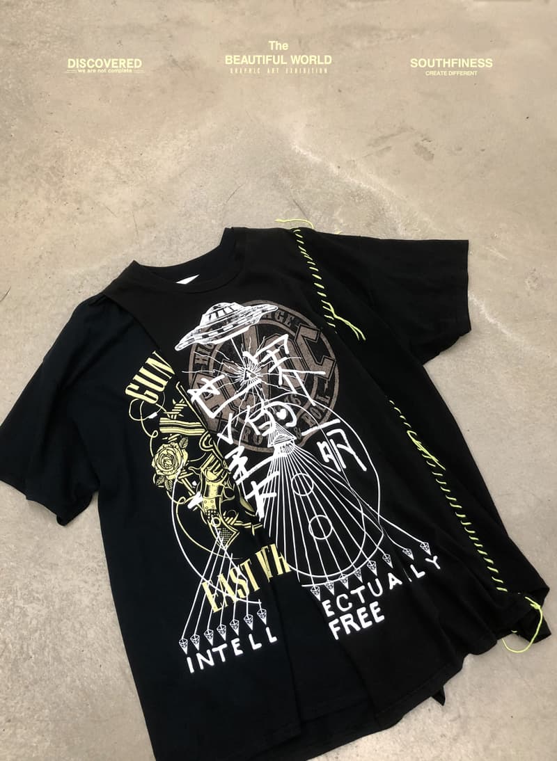 DISCOVERED x SOUTHFINESS 发布古着再造联名系列「美丽世界」