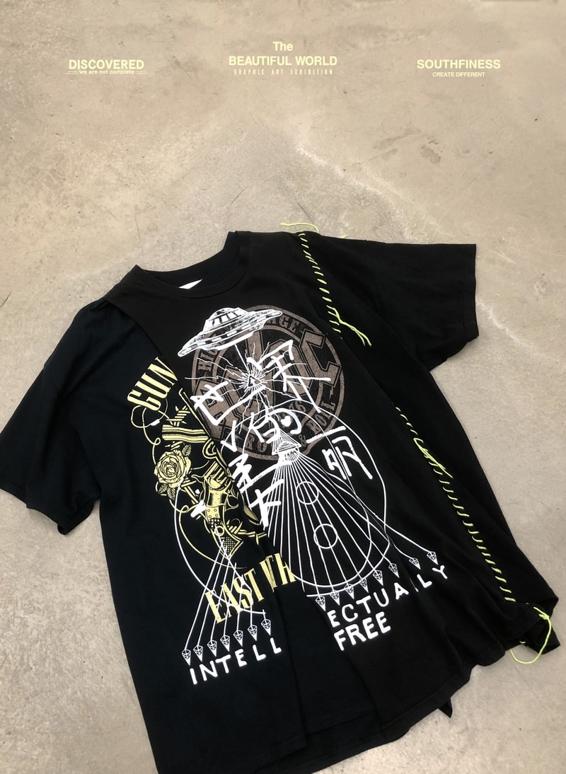 DISCOVERED x SOUTHFINESS 发布古着再造联名系列「美丽世界」