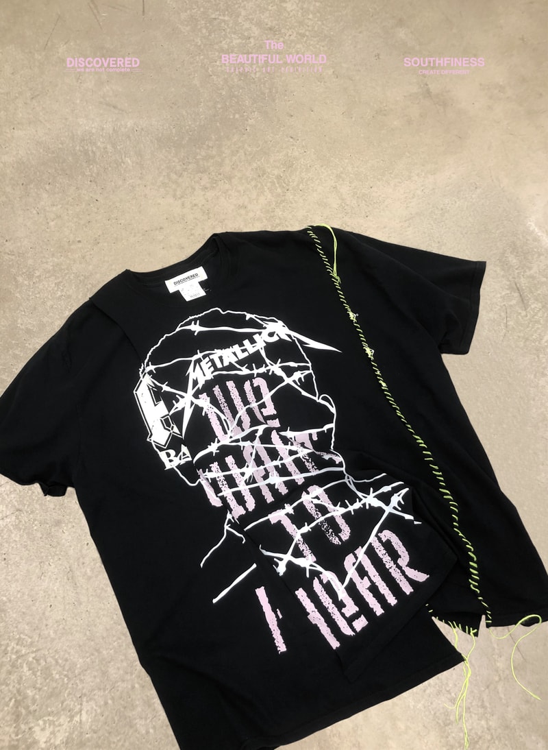 DISCOVERED x SOUTHFINESS 发布古着再造联名系列「美丽世界」
