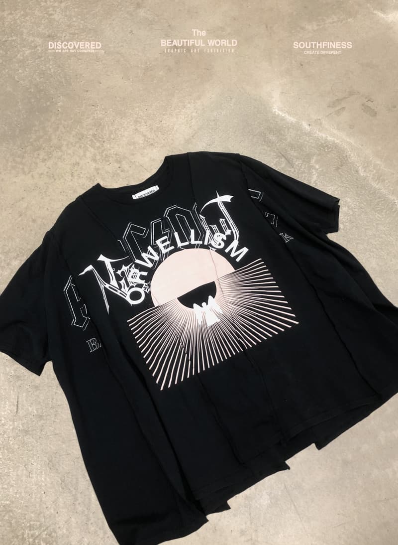 DISCOVERED x SOUTHFINESS 发布古着再造联名系列「美丽世界」