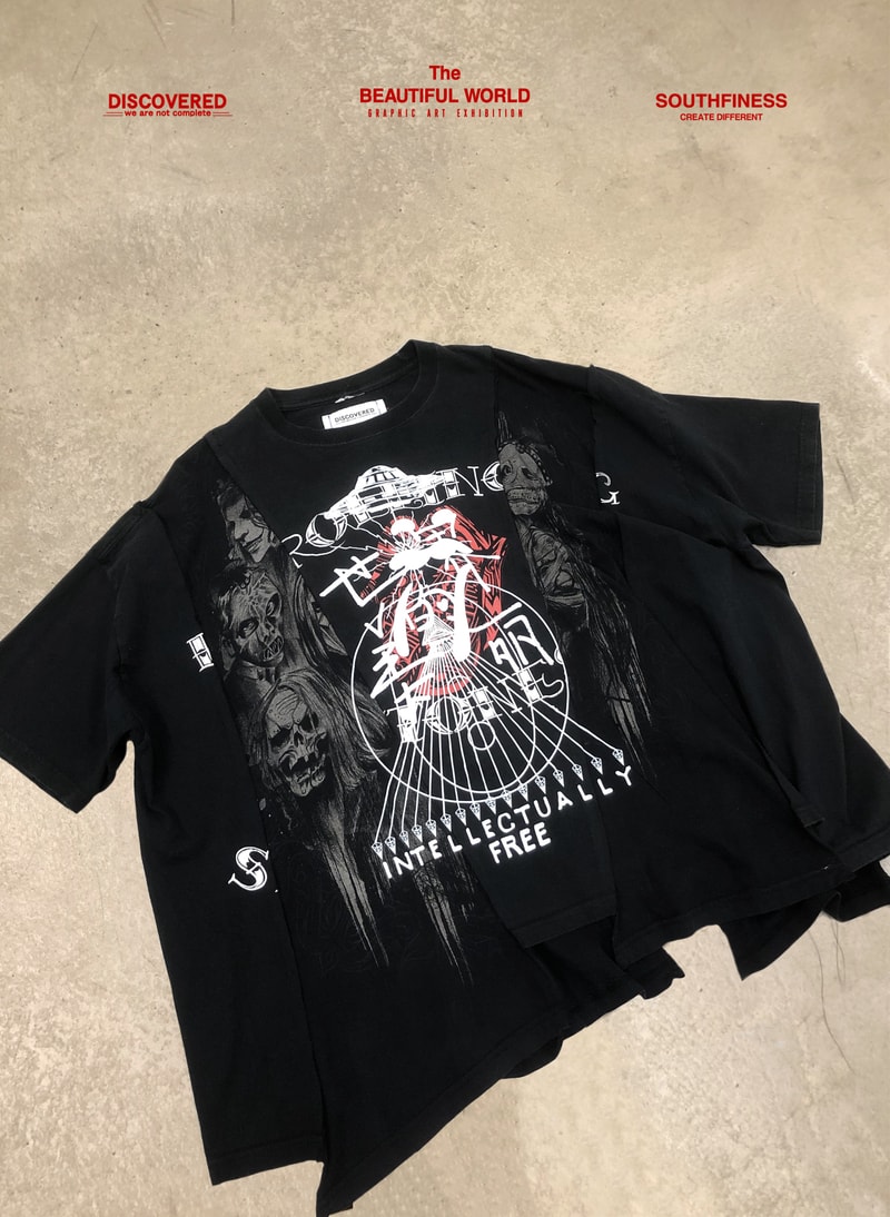 DISCOVERED x SOUTHFINESS 发布古着再造联名系列「美丽世界」