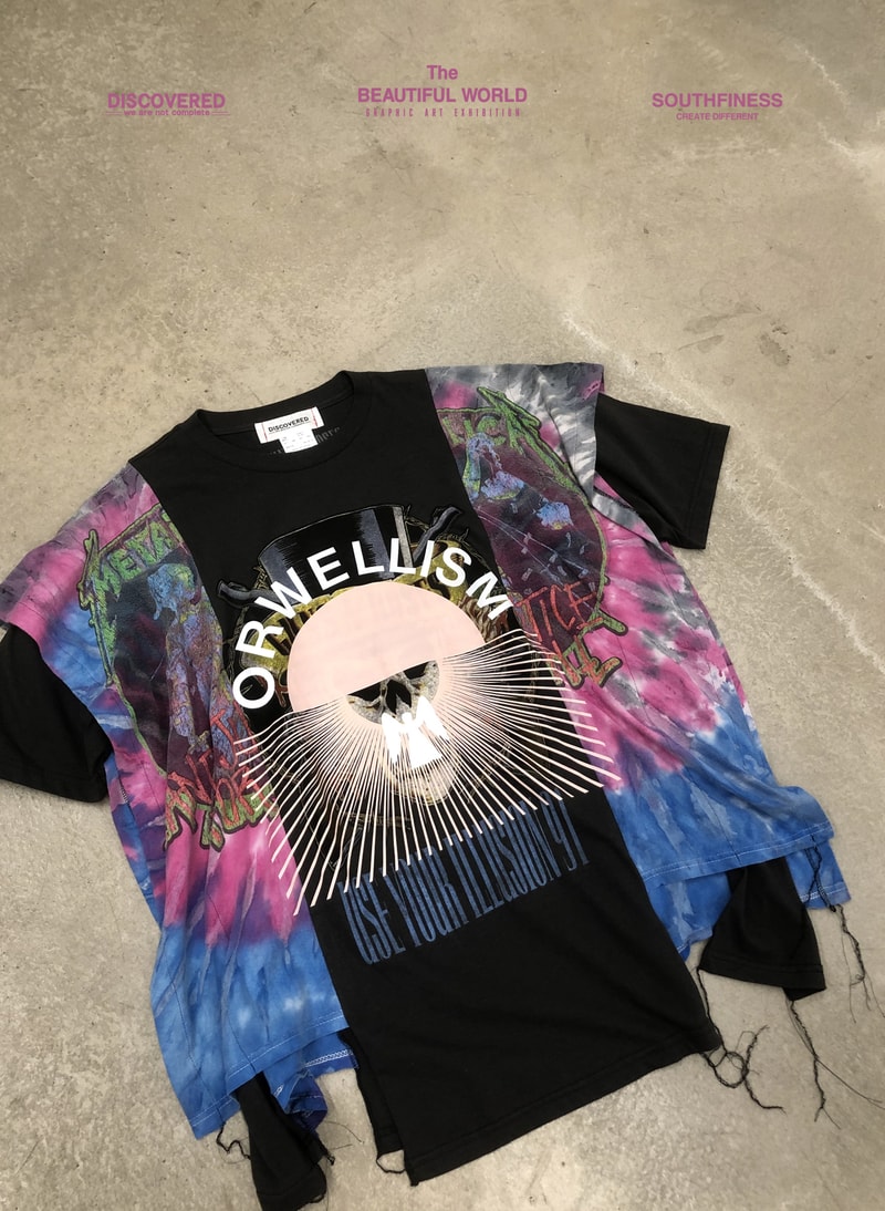 DISCOVERED x SOUTHFINESS 发布古着再造联名系列「美丽世界」