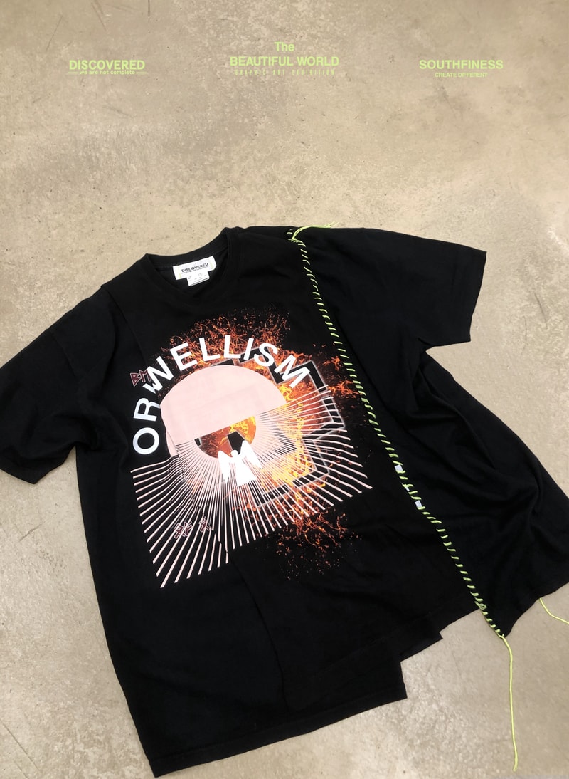 DISCOVERED x SOUTHFINESS 发布古着再造联名系列「美丽世界」