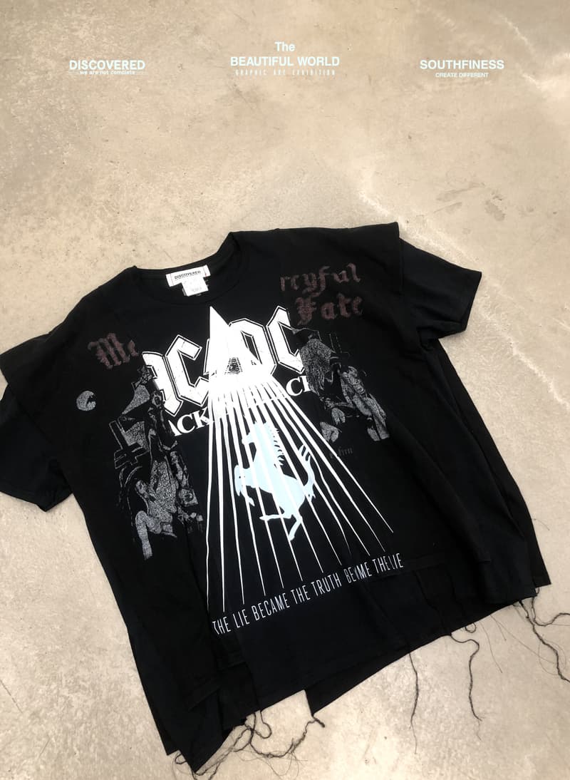 DISCOVERED x SOUTHFINESS 发布古着再造联名系列「美丽世界」