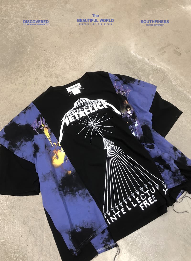 DISCOVERED x SOUTHFINESS 发布古着再造联名系列「美丽世界」