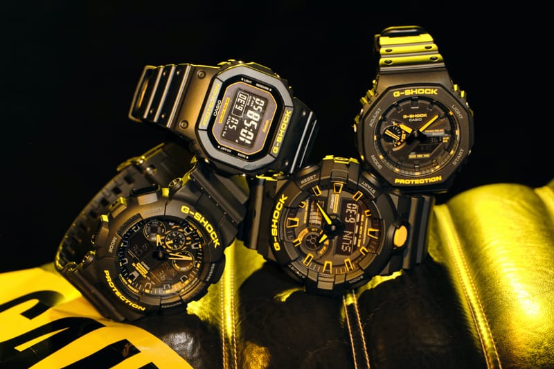 G-SHOCK 推出全新「Caution Yellow」系列