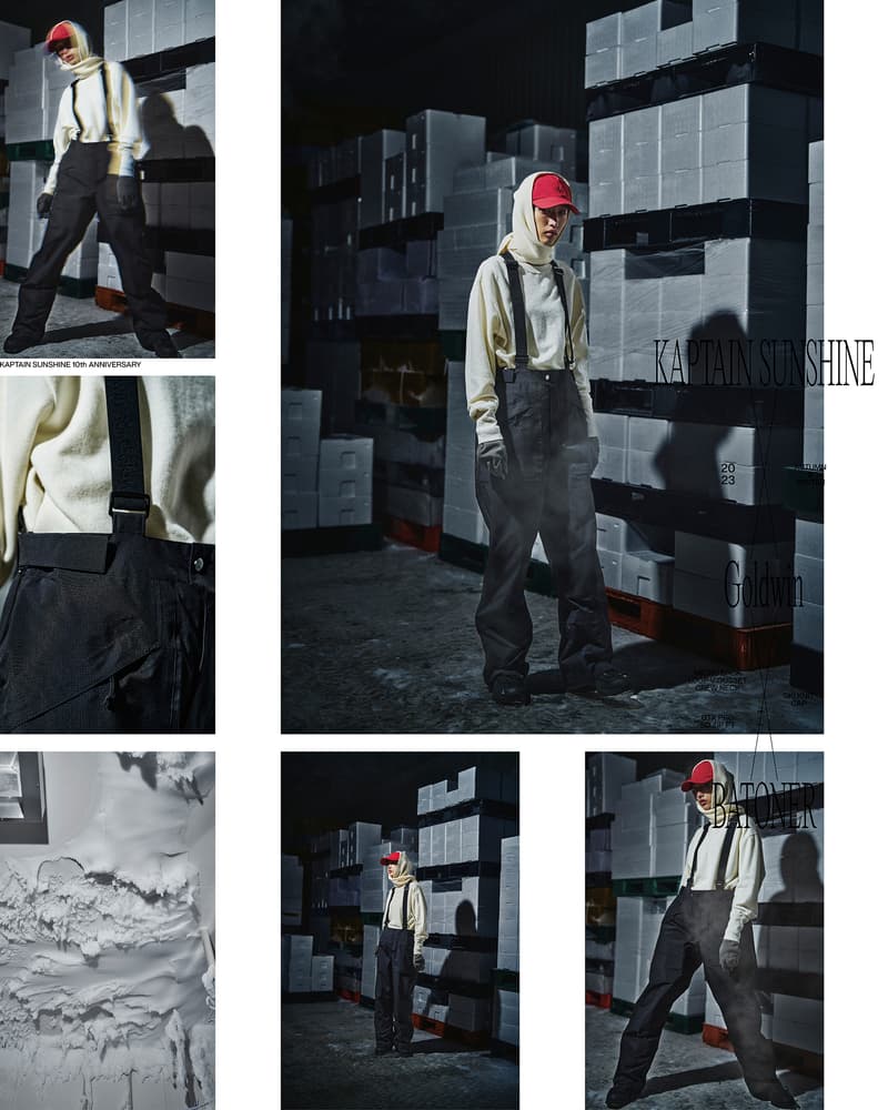 KAPTAIN SUNSHINE x Goldwin x BATONER 三方联名正式登场