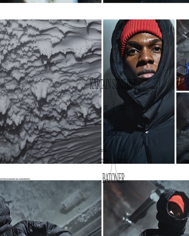 KAPTAIN SUNSHINE x Goldwin x BATONER 三方联名正式登场