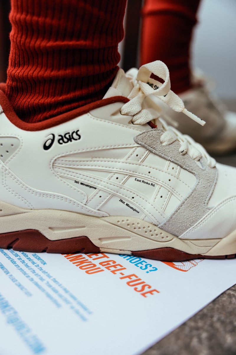 ASICS 携手 Badmarket 打造全新联名 GEL-FUSE「DONGSHANKOU」