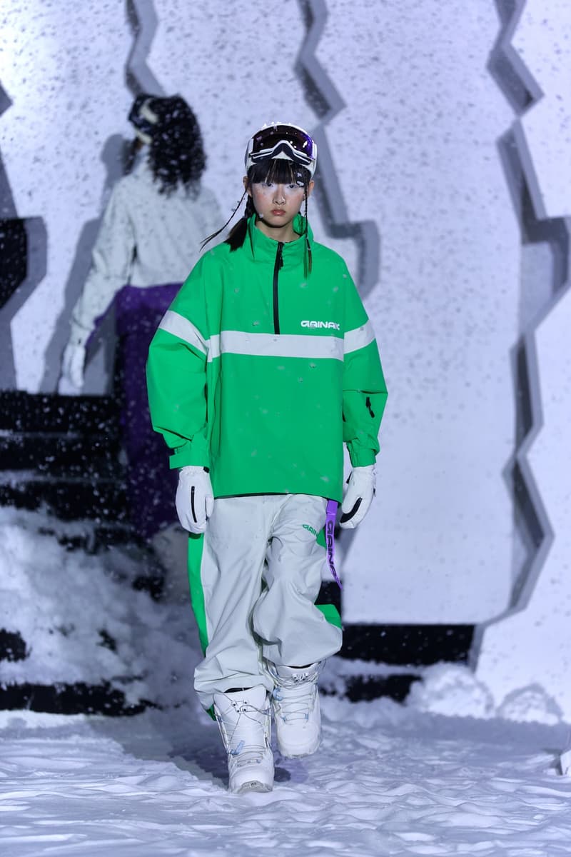 GAINAX 于上海举办首个雪季服装系列发布秀