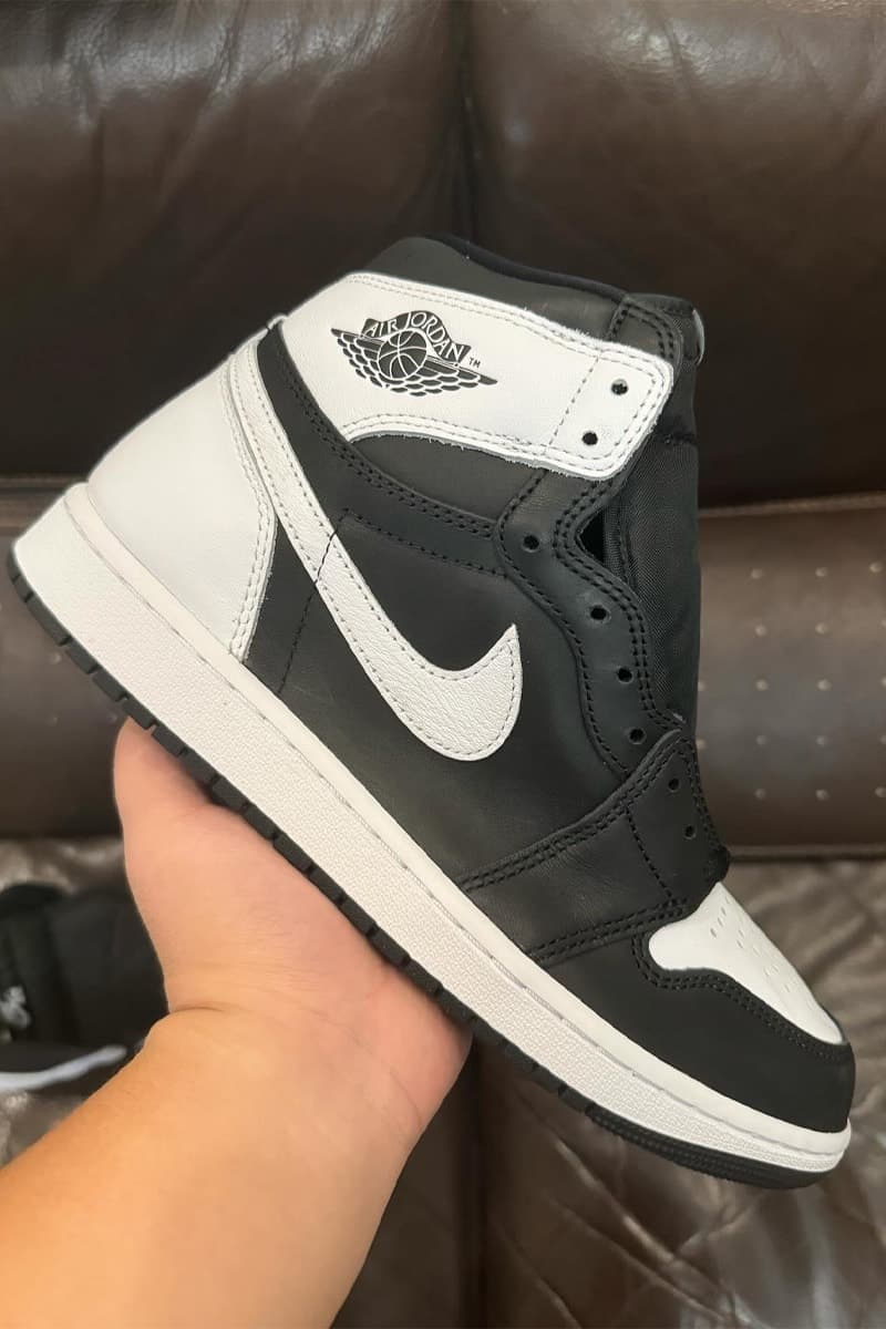 率先預覽 Air Jordan 1 High OG 全新配色「Black/White」
