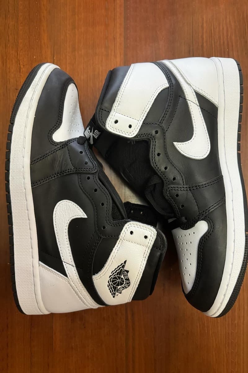 率先預覽 Air Jordan 1 High OG 全新配色「Black/White」