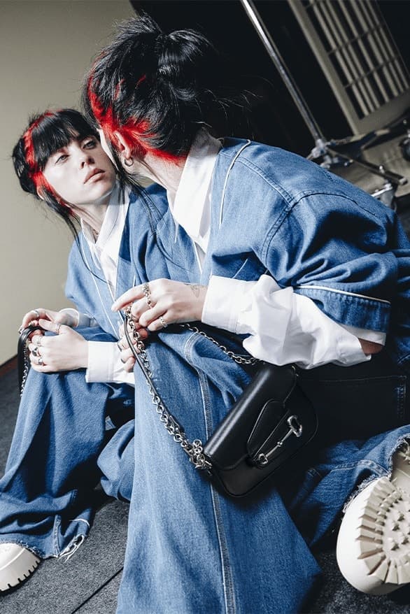 Gucci 攜手 Billie Eilish 正式推出 Horsebit 1955 手袋