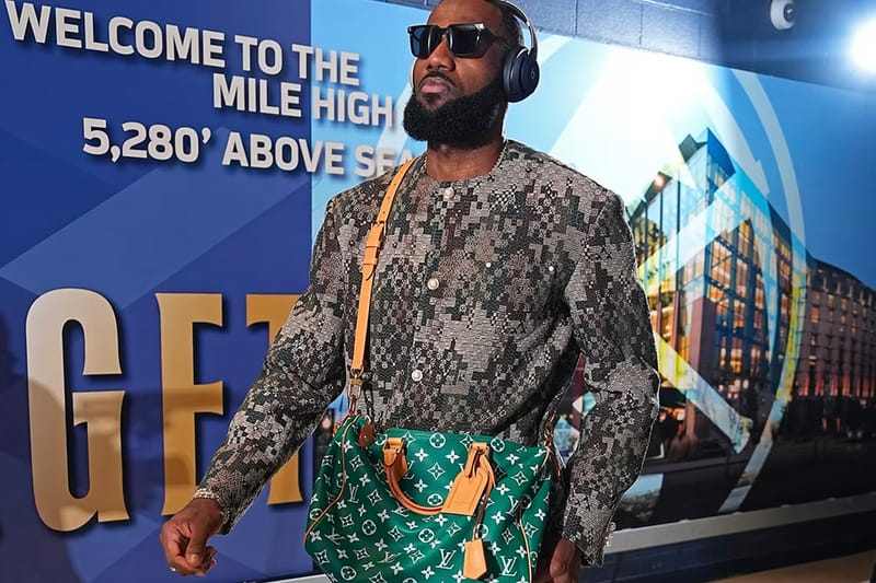 LeBron James 演繹 Louis Vuitton 2024 男士春夏系列