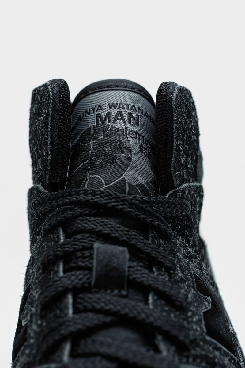 Junya Watanabe MAN x New Balance 650「Charcoal Grey」最新联名鞋款正式發佈