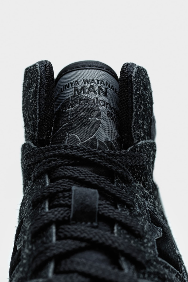 Junya Watanabe MAN x New Balance 650「Charcoal Grey」最新联名鞋款正式發佈