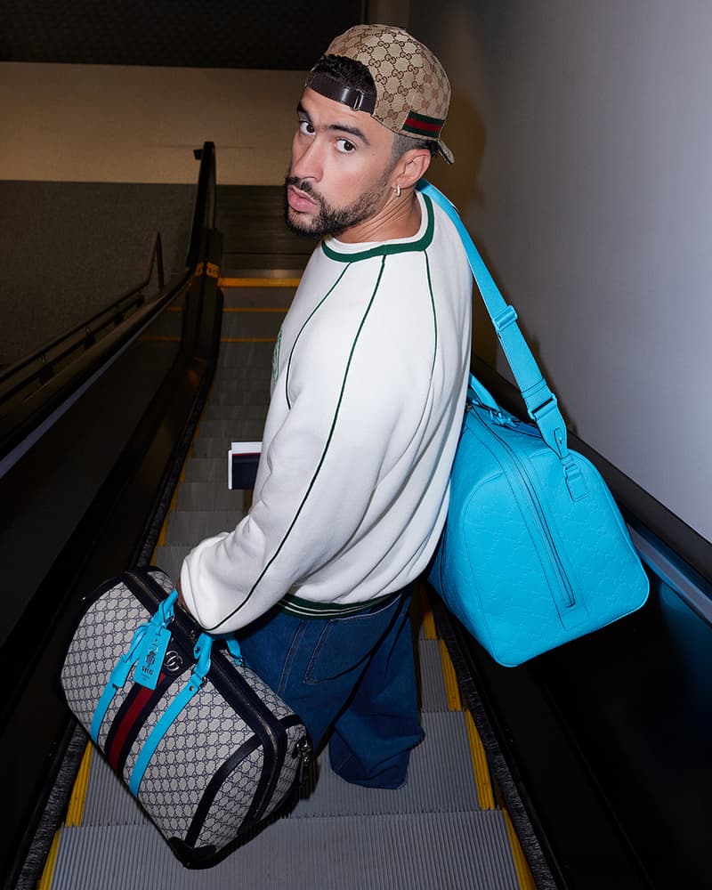 Kendall Jenner 與 Bad Bunny 情侶出鏡演繹 Gucci Valigeria 最新廣告大片