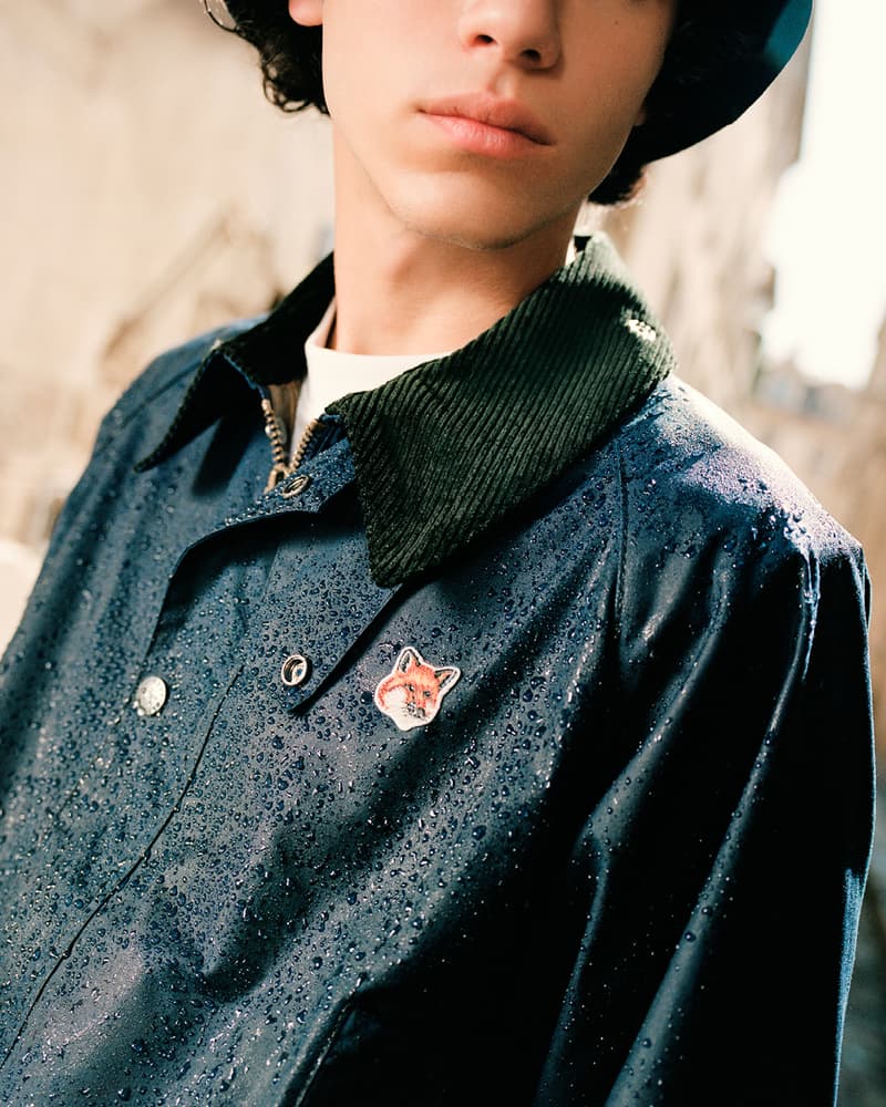 Maison Kitsuné 携手 Barbour 推出首个联名系列