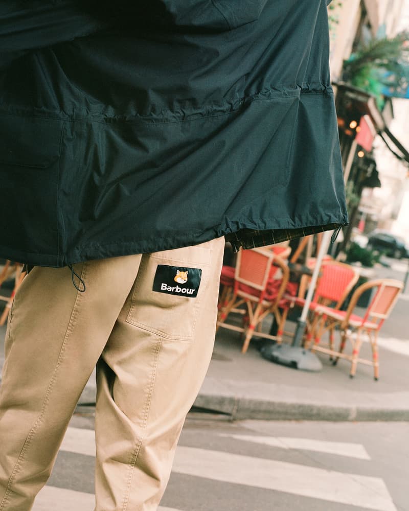 Maison Kitsuné 携手 Barbour 推出首个联名系列