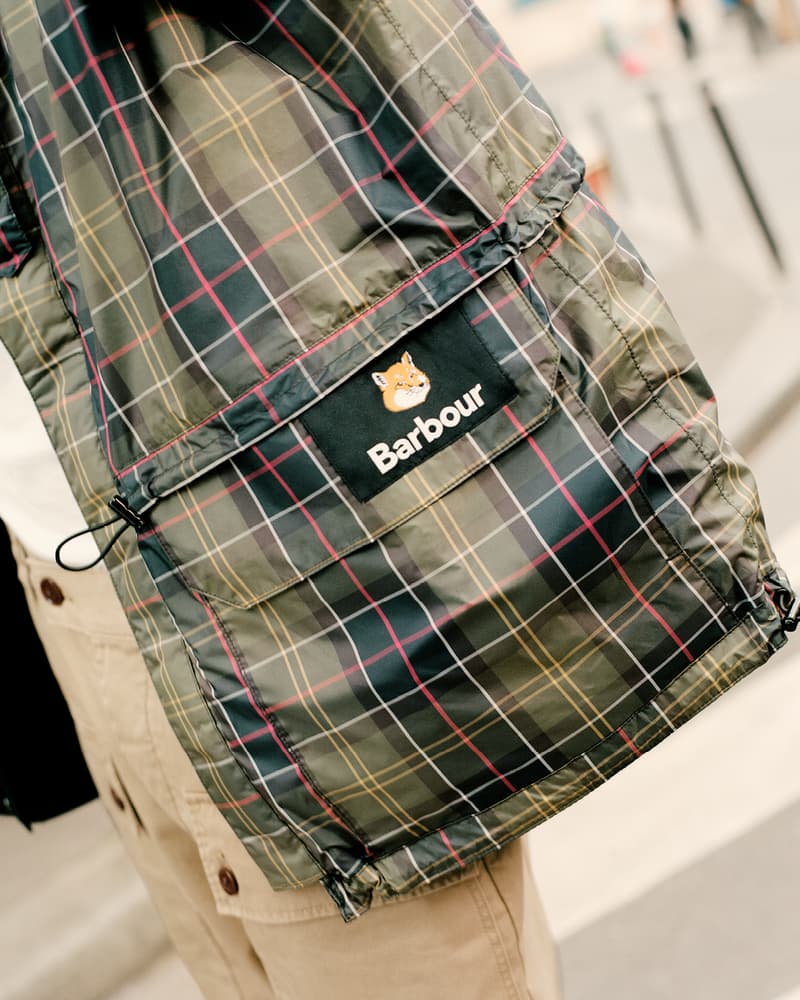 Maison Kitsuné 携手 Barbour 推出首个联名系列