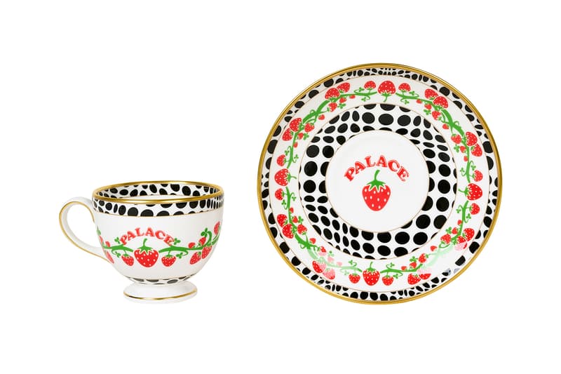 Palace Skateboards x Wedgwood 全新聯名茶具組合、滑板正式登場