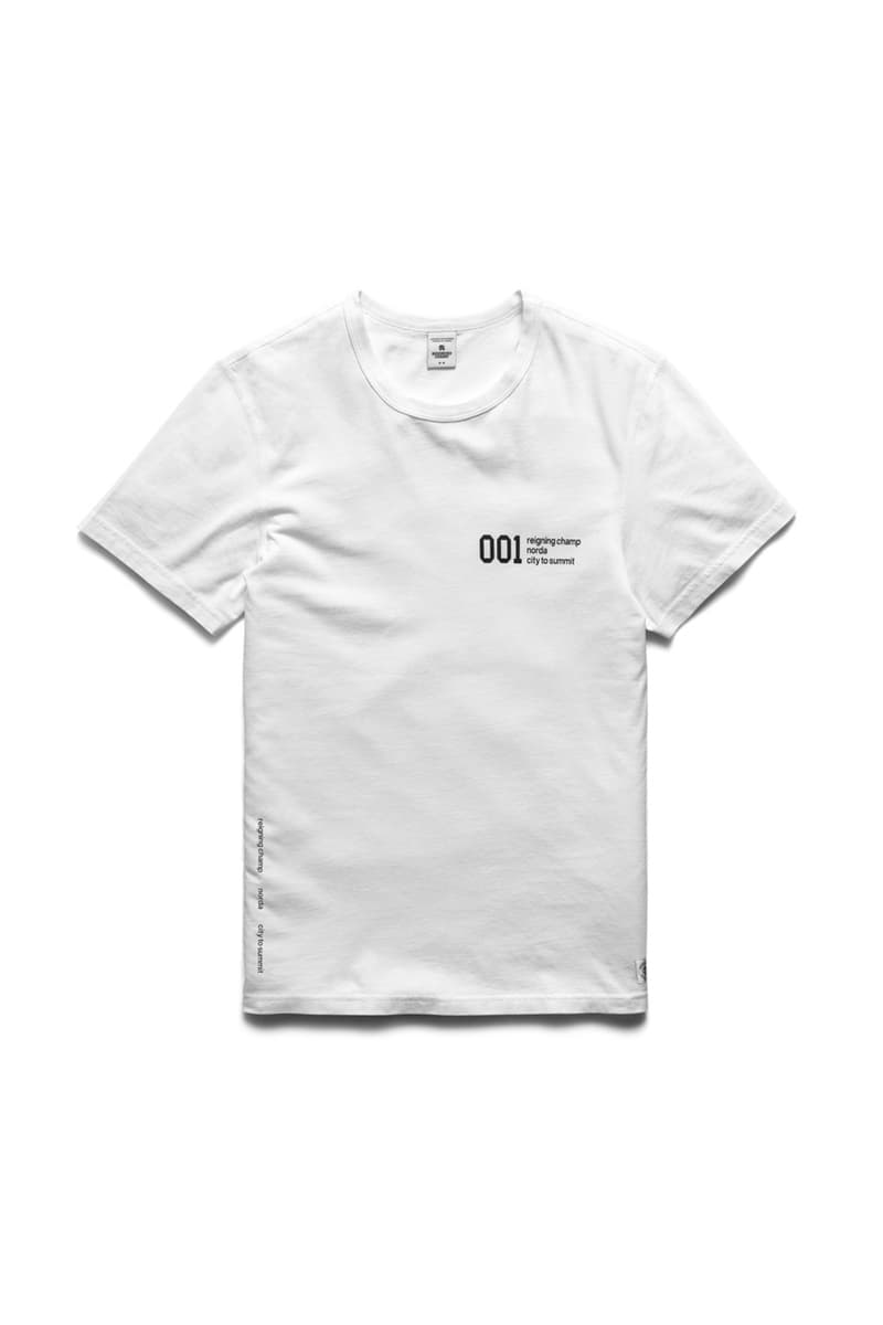 Reigning Champ x norda 全新联名系列「City to Summit」正式登場