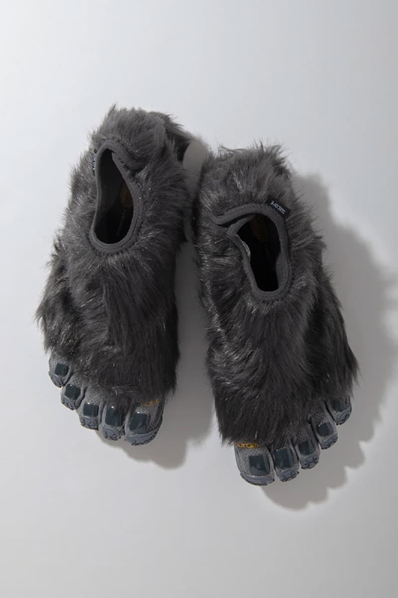 大腳怪？Midorikawa x Suicoke FiveFingers 推出「絨毛」版本