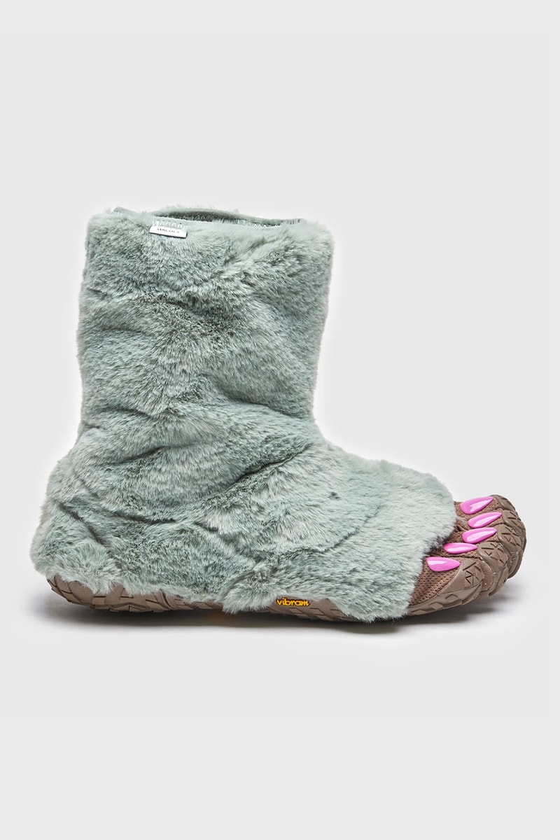 大腳怪？Midorikawa x Suicoke FiveFingers 推出「絨毛」版本