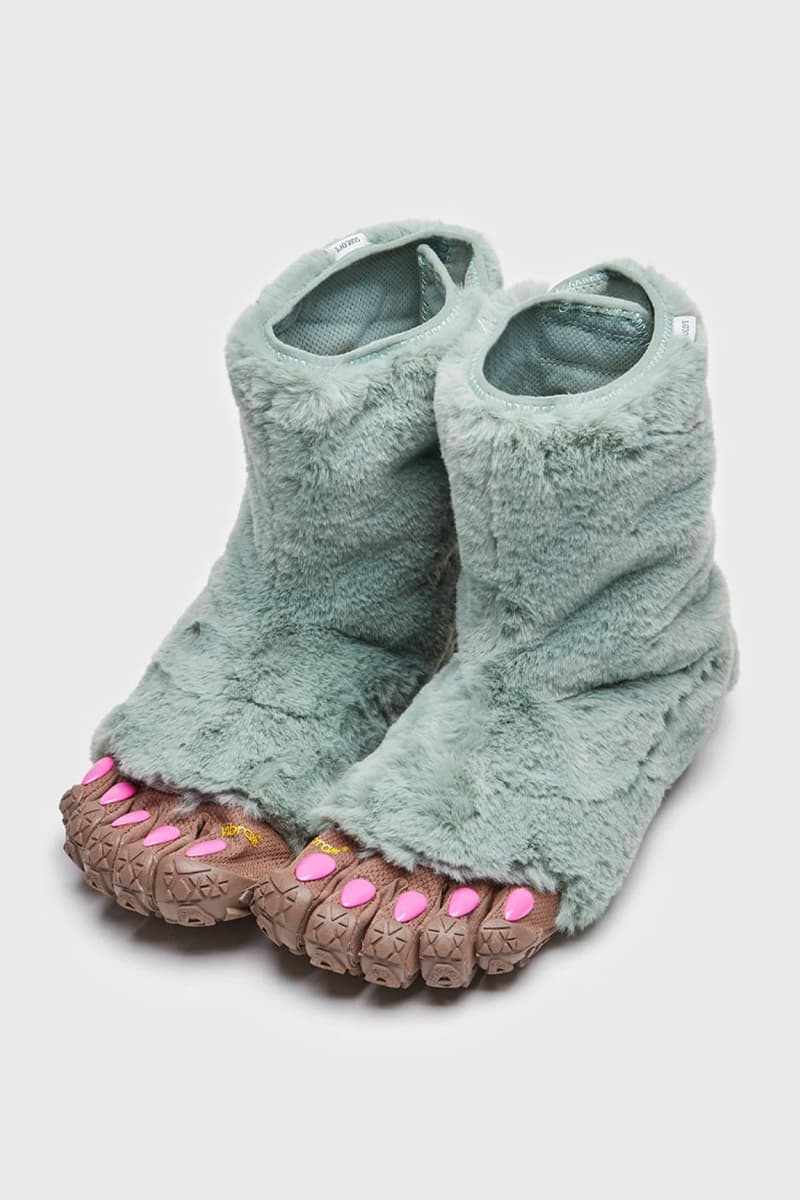 大腳怪？Midorikawa x Suicoke FiveFingers 推出「絨毛」版本