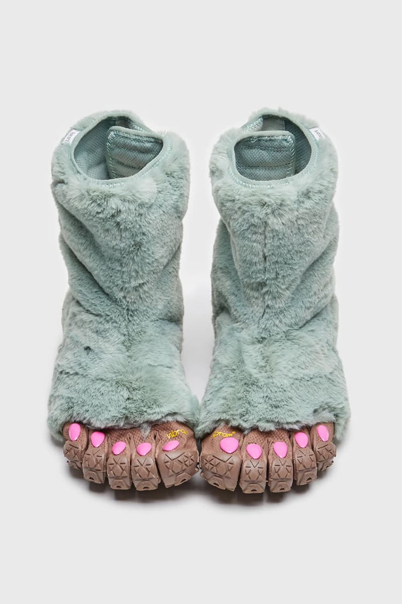 大腳怪？Midorikawa x Suicoke FiveFingers 推出「絨毛」版本