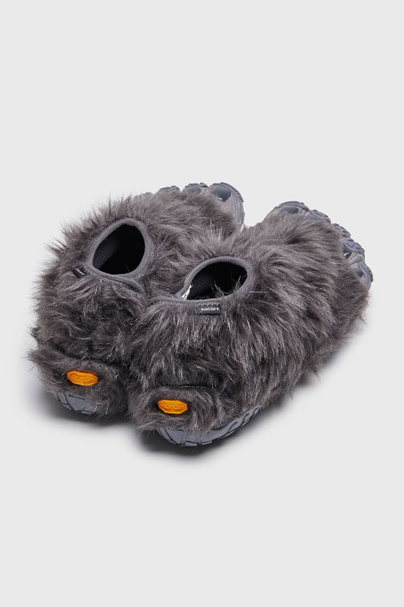 大腳怪？Midorikawa x Suicoke FiveFingers 推出「絨毛」版本