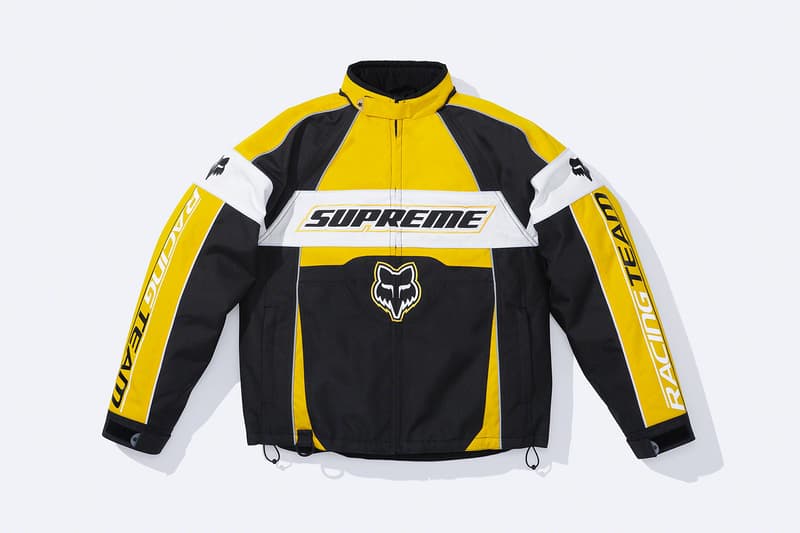Supreme x Fox Racing 2023 秋季聯名系列發佈