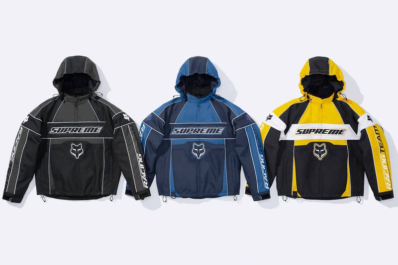 Supreme x Fox Racing 2023 秋季聯名系列發佈