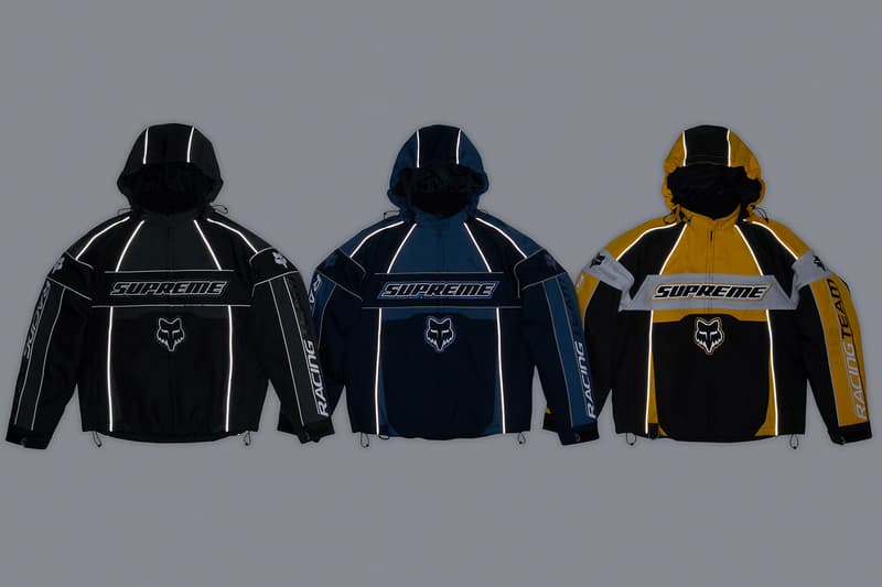 Supreme x Fox Racing 2023 秋季聯名系列發佈