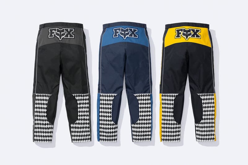 Supreme x Fox Racing 2023 秋季聯名系列發佈