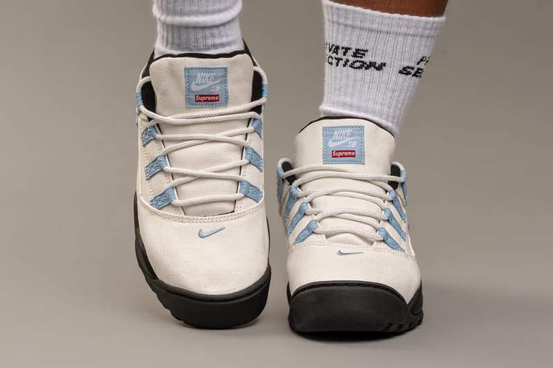 率先上腳 Supreme x Nike SB Air Darwin Low 最新联名鞋款