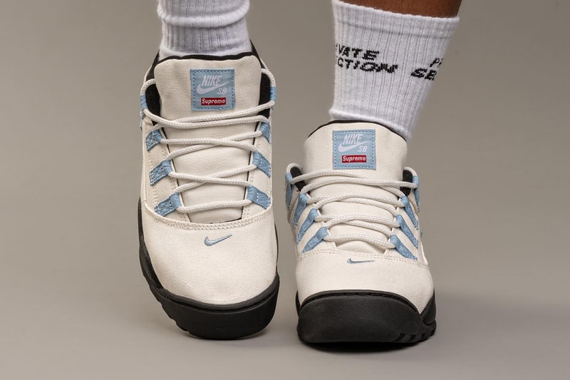 率先上腳 Supreme x Nike SB Air Darwin Low 最新联名鞋款