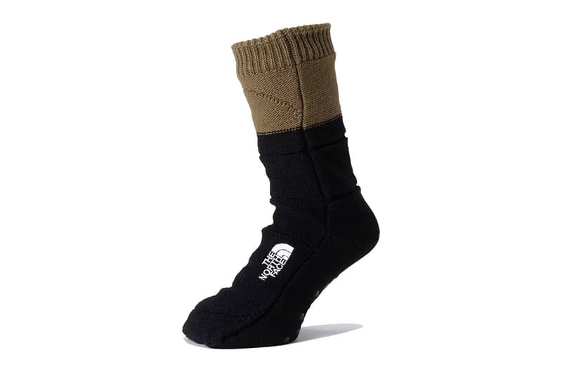 The North Face 正式推出「Portable Slipper」拖鞋、「Nuptse Bootie Socks」襪款