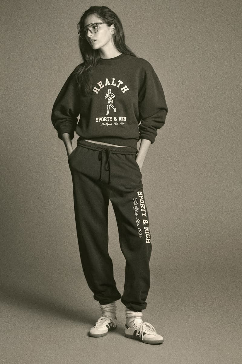 adidas Originals x Sporty & Rich 发布全新 2023 秋冬系列